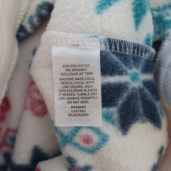 Free Press Colorful Geometric Print PJ Drawstring Jogger Pants - Picture 3 of 7